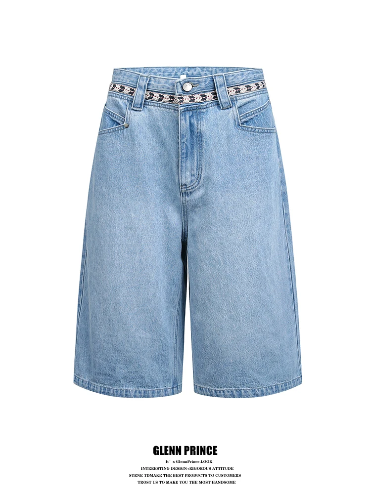 GPstudio American Retro Denim Shorts Men's Summer Loose Slim Straight Five-Quarter Pants Casual Cotton Blend Fashionable
GPstudio American Retro Denim Shorts Men's Summer Loose Slim Straight Five-Quarter Pants Casual Cotton Blend Fashionable