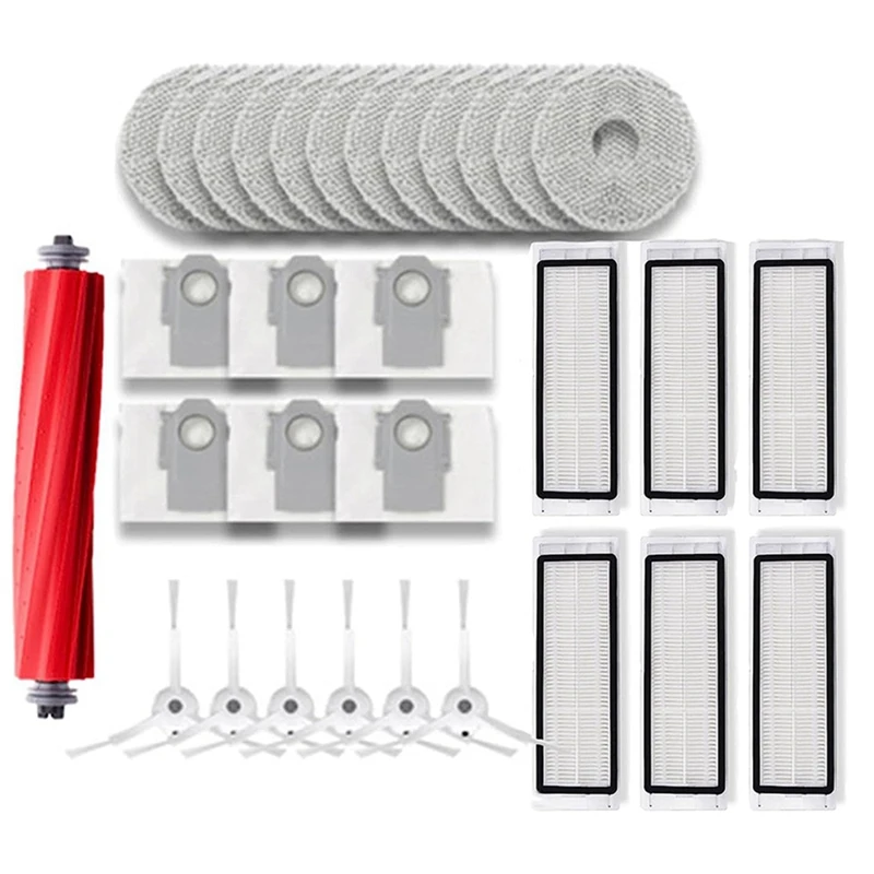 Vacuum Replacement Accessories Set Compatible For Roborock Q Revo Self-Cleaning Sweeping Robot Vacuum Cleaner P10
Vacuum Replacement Accessories Set Compatible For Roborock Q Revo Self-Cleaning Sweeping Robot Vacuum Cleaner P10