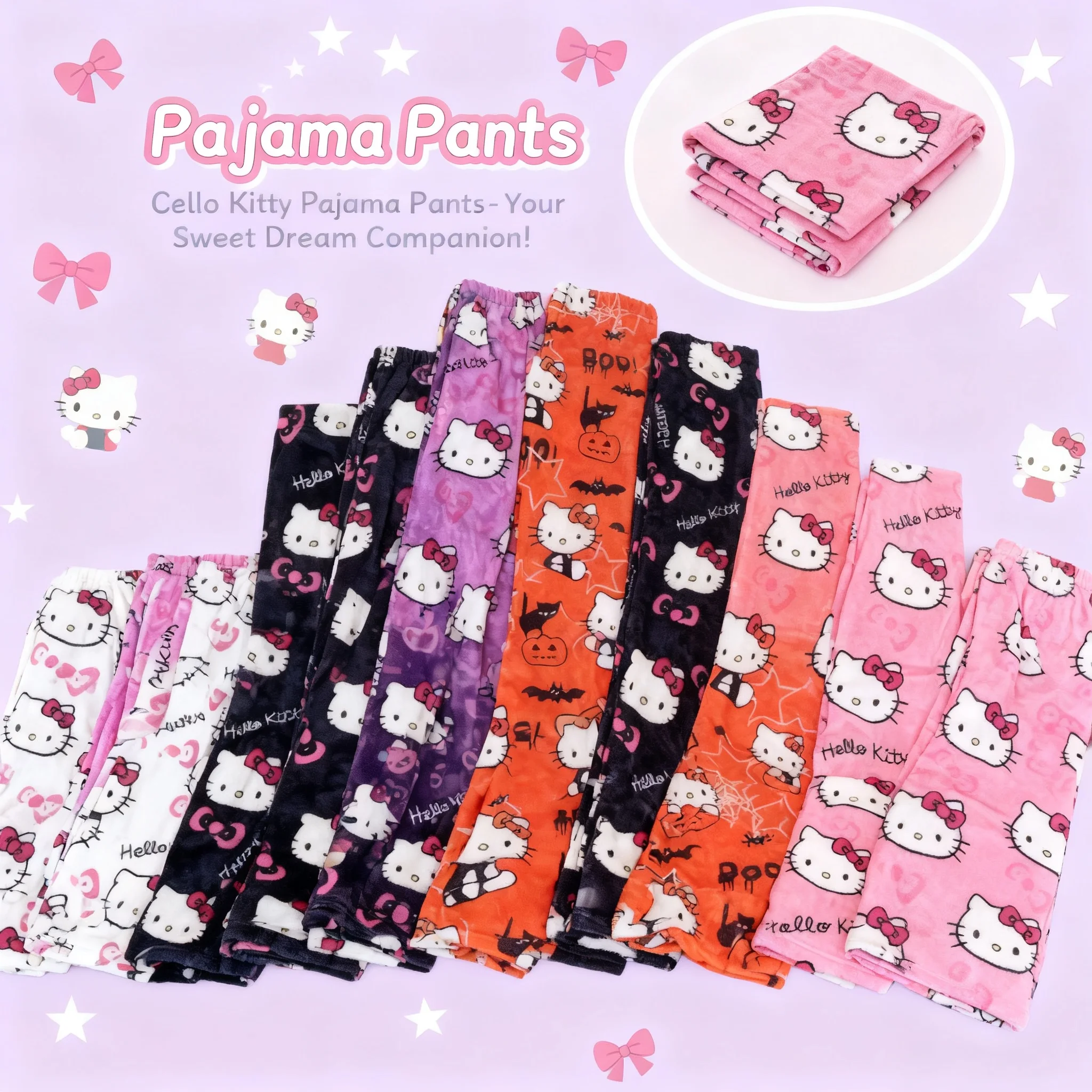 Y2K Hello Kitty Pajama Set Women Winter Warm Cartoon Anime Pajamas for Ladies Fashion Home Sleepwear Trousers Leisure Clothing
Y2K Hello Kitty Pajama Set Women Winter Warm Cartoon Anime Pajamas for Ladies Fashion Home Sleepwear Trousers Leisure Clothing