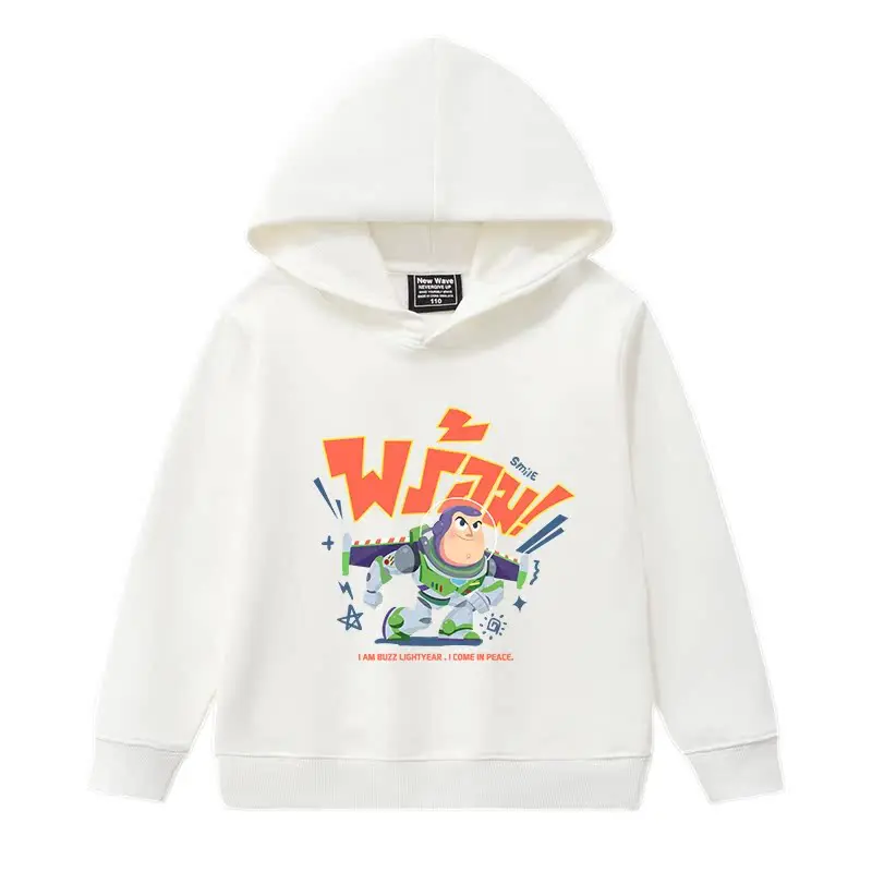 Новая толстовка с капюшоном «История игрушек» с героями мультфильмов «Базз Лайтер», детская модная осенне-зимняя повседневная толстовка с капюшоном
Новая толстовка с капюшоном «История игрушек» с героями мультфильмов «Базз Лайтер», детская модная осенне-зимняя повседневная толстовка с капюшоном