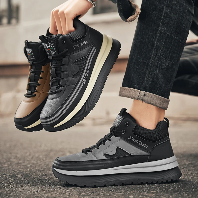 Осень-зима 2023, новая высококачественная повседневная нишевая модная повседневная универсальная спортивная мужская обувь на толстой подошве
Осень-зима 2023, новая высококачественная повседневная нишевая модная повседневная универсальная спортивная мужская обувь на толстой подошве