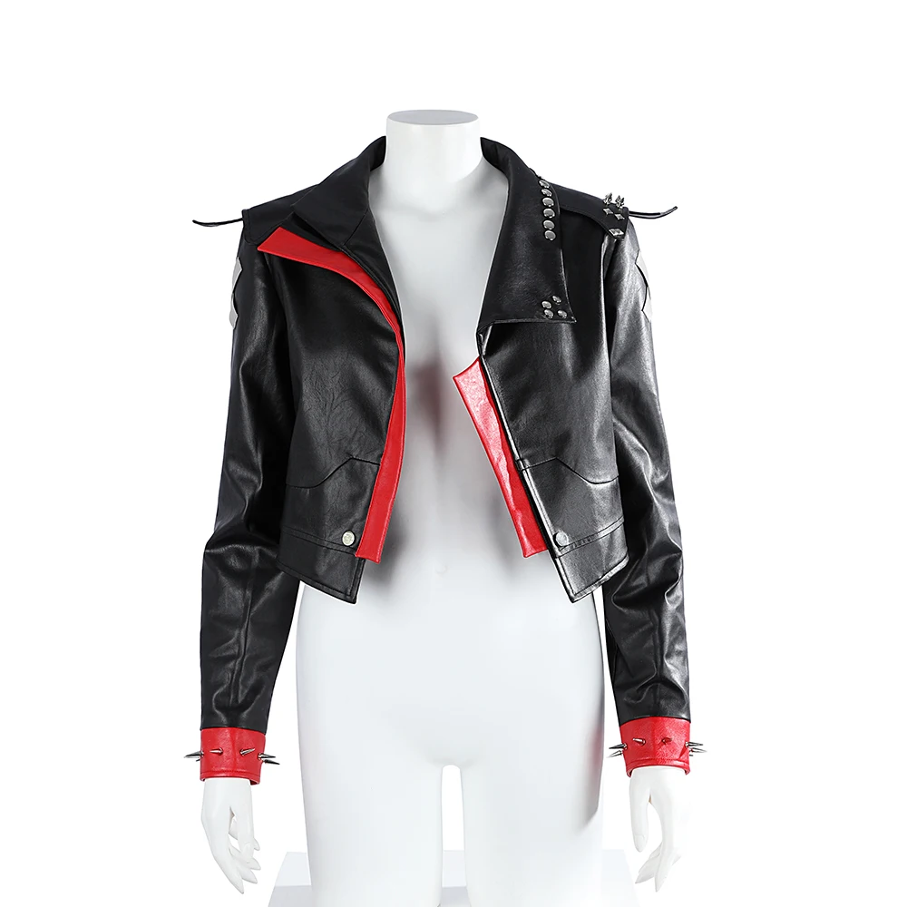 Vi Acrane Cosplay LOL Costume Leather Jacket Coat Battle Suit Game Arcane Vi Roleplay Outfit Tops Custom Made Costume
Vi Acrane Cosplay LOL Costume Leather Jacket Coat Battle Suit Game Arcane Vi Roleplay Outfit Tops Custom Made Costume