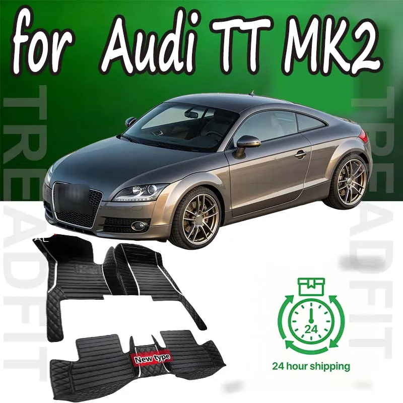 Автомобильные коврики на заказ, автомобильные коврики для Audi TT, MK2, 2008, 2009, 2010, 2011, 2012, автомобильные роскошные кожаные коврики с полным покрытием для мужчин и женщин
Автомобильные коврики на заказ, автомобильные коврики для Audi TT, MK2, 2008, 2009, 2010, 2011, 2012, автомобильные роскошные кожаные коврики с полным покрытием для мужчин и женщин