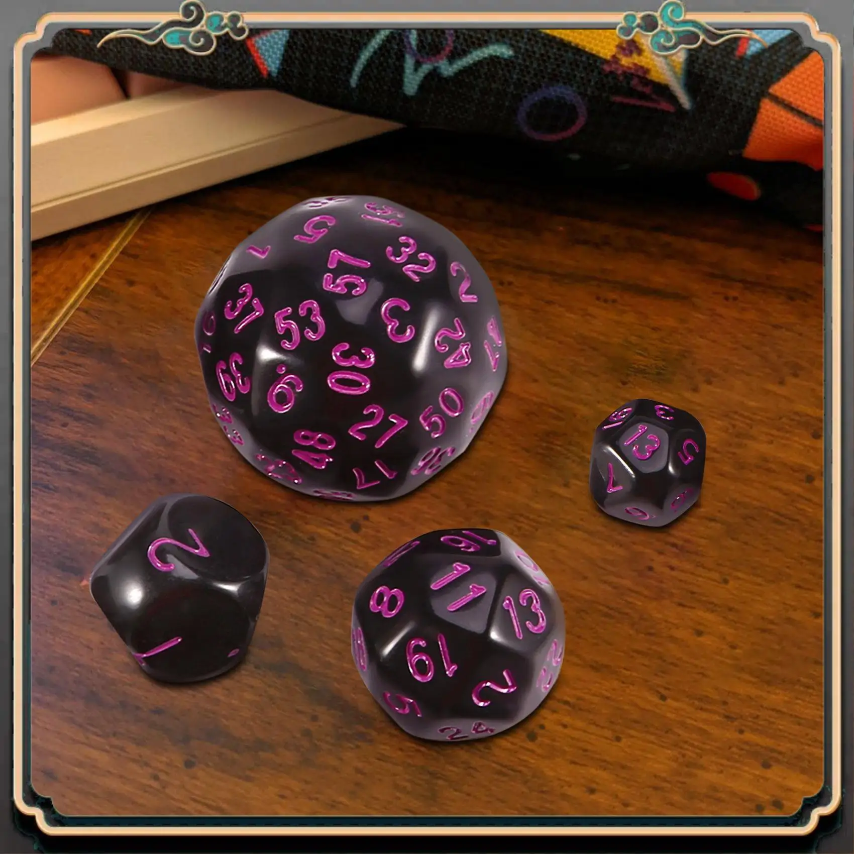 Premium 15Pieces Complete Polyhedral DND Dice Set D3-D100 Spherical RPG Dice Set For Role Playing Table Games Supplies
Premium 15Pieces Complete Polyhedral DND Dice Set D3-D100 Spherical RPG Dice Set For Role Playing Table Games Supplies