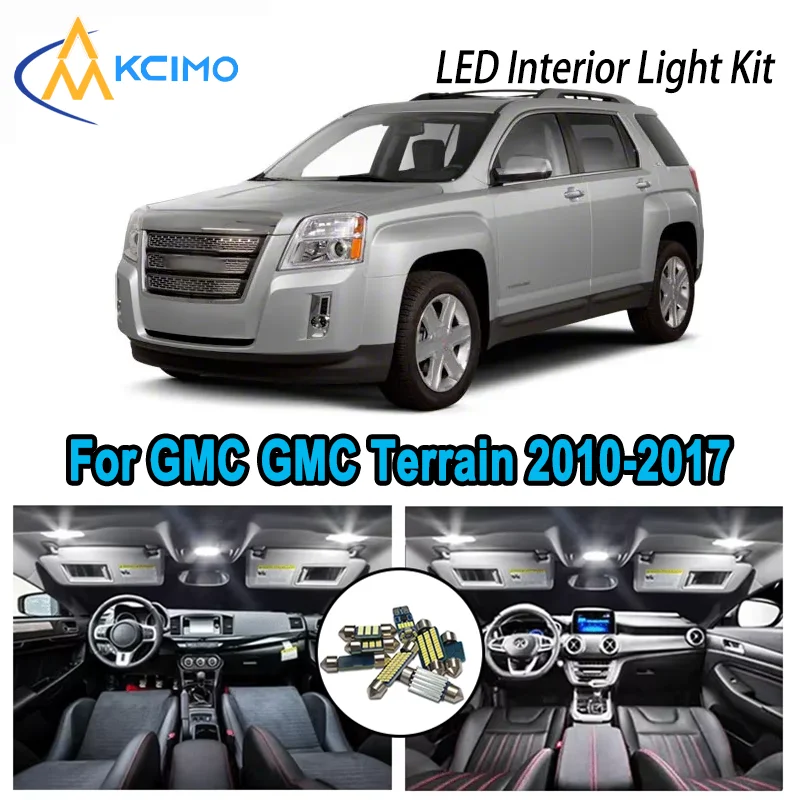 Premium Bright LED Interior Light Kit for GMC GMC Terrain 2010-2017 2011 2012 2013 me Map Trunk Car Lamps with Canbus No Error
Premium Bright LED Interior Light Kit for GMC GMC Terrain 2010-2017 2011 2012 2013 me Map Trunk Car Lamps with Canbus No Error