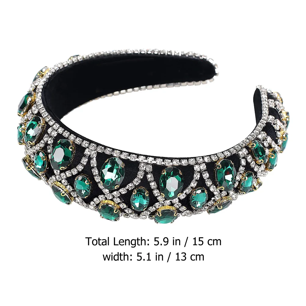 Rhinestone Hairband Women Flannel Embellished Elegant Headbands Accessories Comfortable Wear Party Daily Style
Rhinestone Hairband Women Flannel Embellished Elegant Headbands Accessories Comfortable Wear Party Daily Style