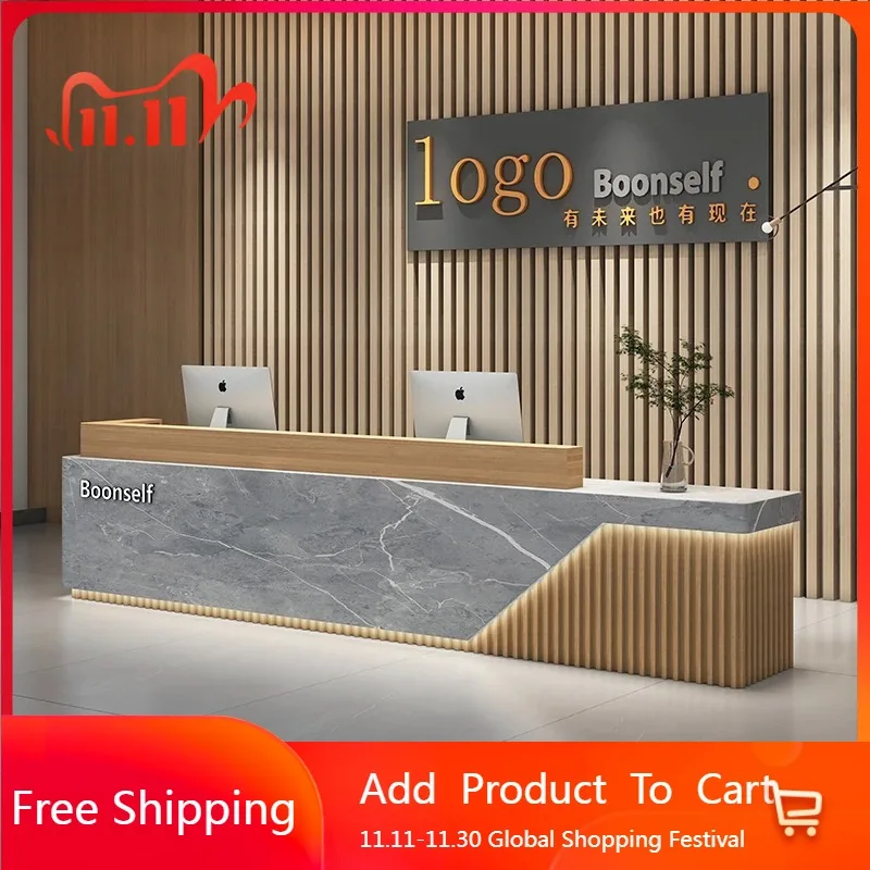 Company Reception Desk Modern Chinese Design Commericial Curved Work Adult Desk Industrial Business Checkout Bureau Furniture
Company Reception Desk Modern Chinese Design Commericial Curved Work Adult Desk Industrial Business Checkout Bureau Furniture