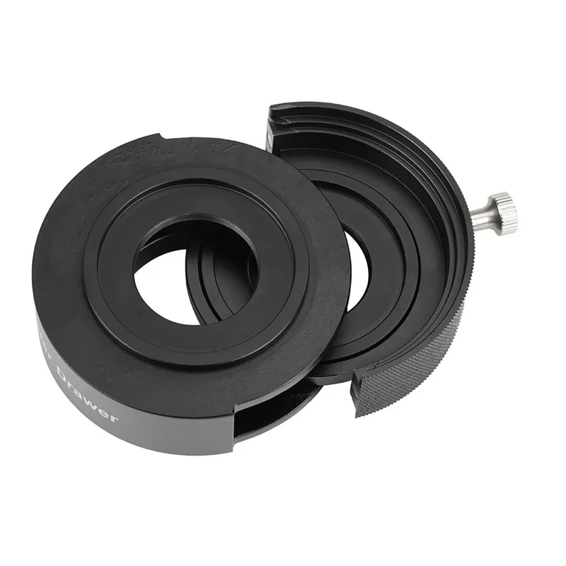 1.25 inch 2 inch astrophotography accessories filter drawer leak-proof light M42-M4 magnet adsorption
1.25 inch 2 inch astrophotography accessories filter drawer leak-proof light M42-M4 magnet adsorption