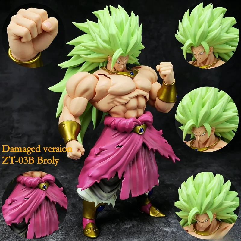 ZT Studio Battle-damaged Version 03B Broly Figure Dragon Ball Super Saiyan Broly 10 Inche Warrior of The Ancient Action Figure
ZT Studio Battle-damaged Version 03B Broly Figure Dragon Ball Super Saiyan Broly 10 Inche Warrior of The Ancient Action Figure