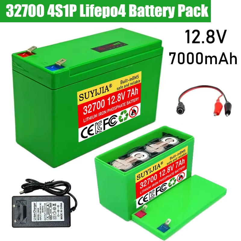 Original 32700 4S1P 12.8V 7Ah Lifepo4 Battery Pack with 4S Balanced BMS for Electric Boats and Uninterruptible Power Supplies
Original 32700 4S1P 12.8V 7Ah Lifepo4 Battery Pack with 4S Balanced BMS for Electric Boats and Uninterruptible Power Supplies