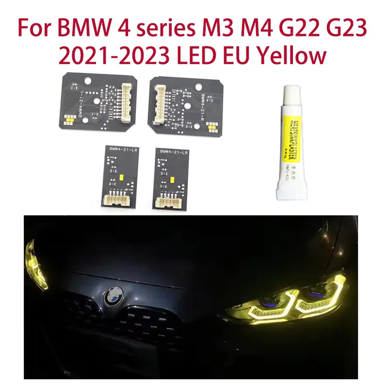 1 пара для BMW 4 серии M3 G22 G23 21-23 светодиодная версия ЕС лимонно-желтая автомобильная грыжа DRL чип ангельские глазки автомобильные фары балластный чип
1 пара для BMW 4 серии M3 G22 G23 21-23 светодиодная версия ЕС лимонно-желтая автомобильная грыжа DRL чип ангельские глазки автомобильные фары балластный чип