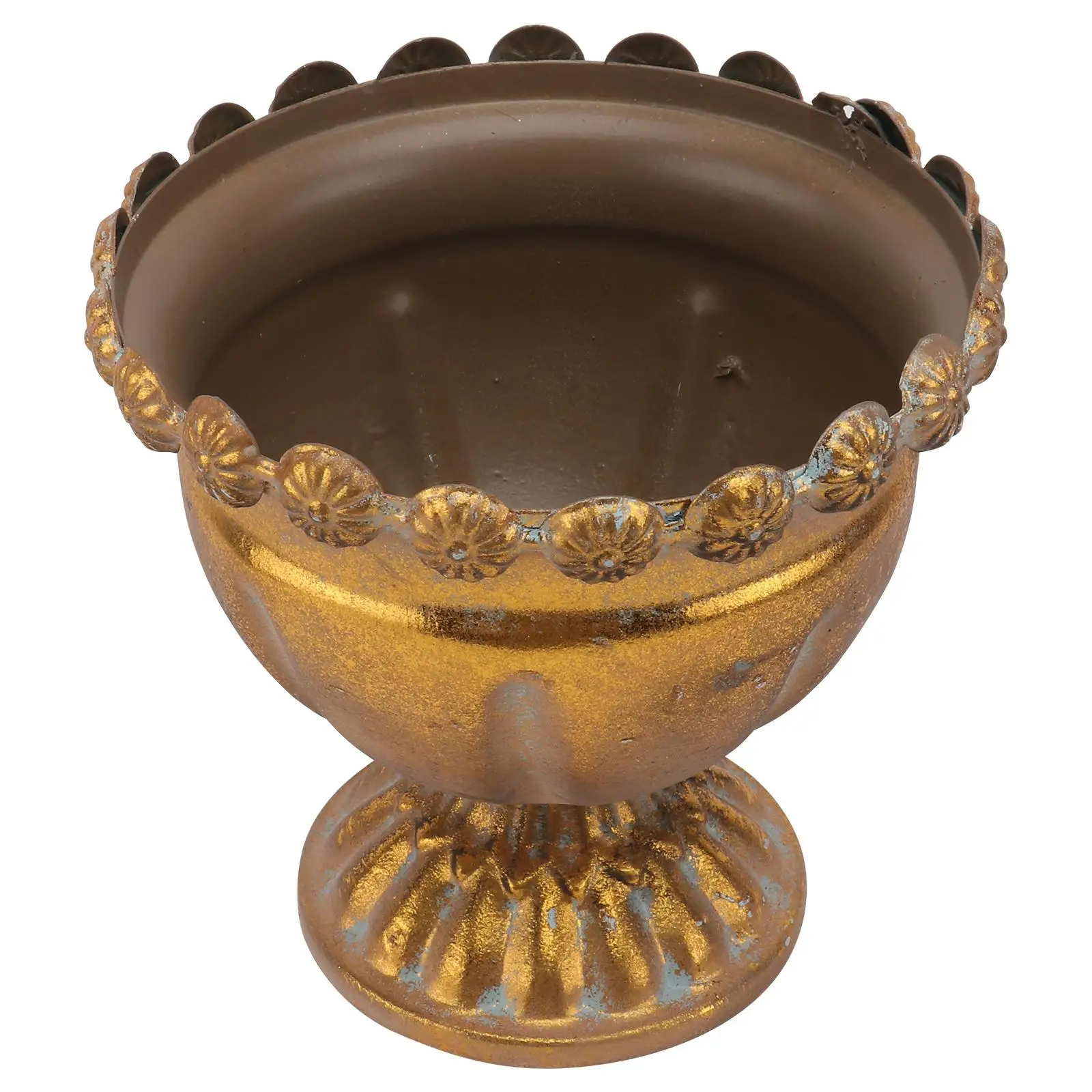 Metal Flower Golden Flower Planter Vintage Garden Decor Iron Bucket for Planting Flowers Succulents Home Outdoor Planter
Metal Flower Golden Flower Planter Vintage Garden Decor Iron Bucket for Planting Flowers Succulents Home Outdoor Planter