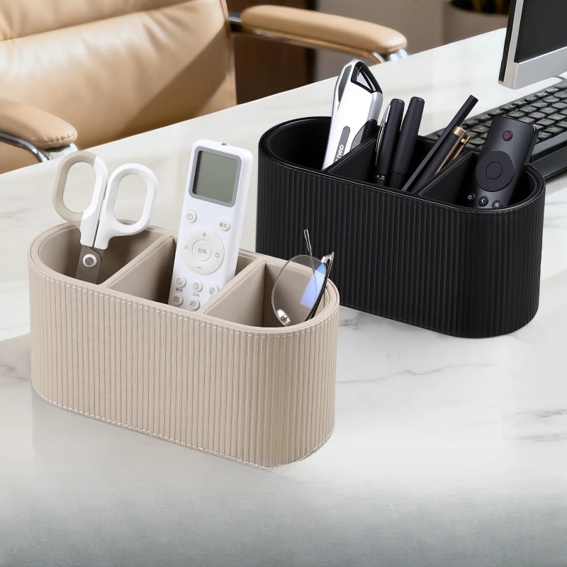 Luxury Leather Pen Holder, Large Capacity Desk Organizer for Office School, Multi-Compartment Storage Box with Modern Design
Luxury Leather Pen Holder, Large Capacity Desk Organizer for Office School, Multi-Compartment Storage Box with Modern Design