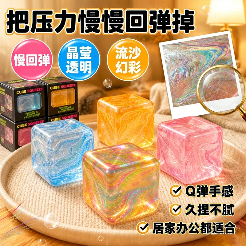1Pcs new square pinch music vent maltose decompression toy student decompression maltose jellyfish pinch music
1Pcs new square pinch music vent maltose decompression toy student decompression maltose jellyfish pinch music