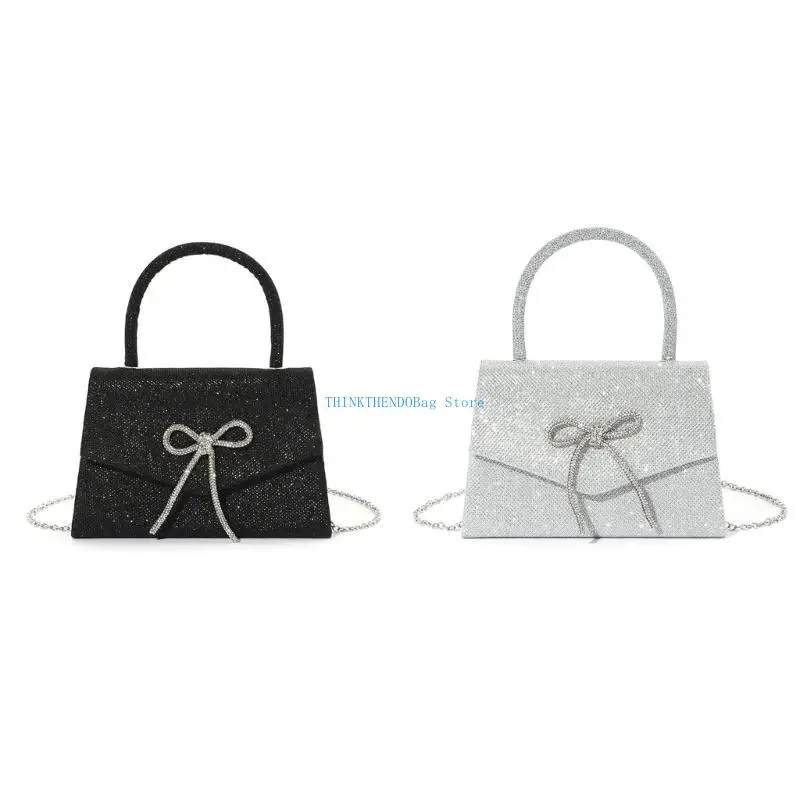 63HC Women Evening Bag Elegant Handbag Crossbody Bag Bows Shoulder Bag for Wedding
63HC Women Evening Bag Elegant Handbag Crossbody Bag Bows Shoulder Bag for Wedding