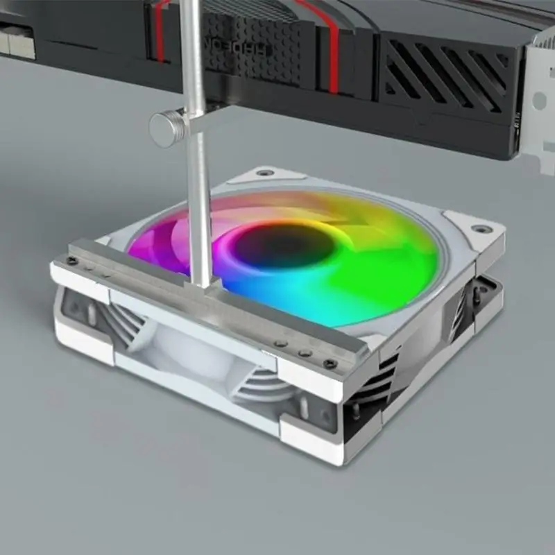 Вертикальная графическая карта Поддержка видеокарты Videoard Holder/Golsters Cracket Cracket Aluminum GPU.
Вертикальная графическая карта Поддержка видеокарты Videoard Holder/Golsters Cracket Cracket Aluminum GPU.