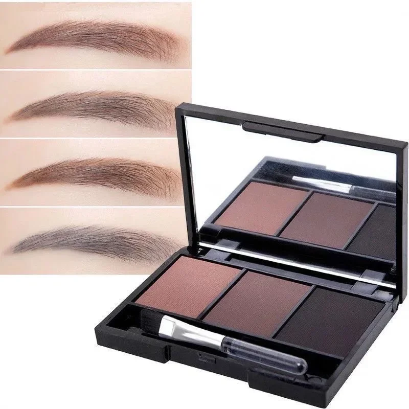 3 Color Eyebrow Powder Palette Cosmetic Brand Eye Brow Enhancer Professional Waterproof Makeup Eye Shadow With Brush Mirror Box
3 Color Eyebrow Powder Palette Cosmetic Brand Eye Brow Enhancer Professional Waterproof Makeup Eye Shadow With Brush Mirror Box