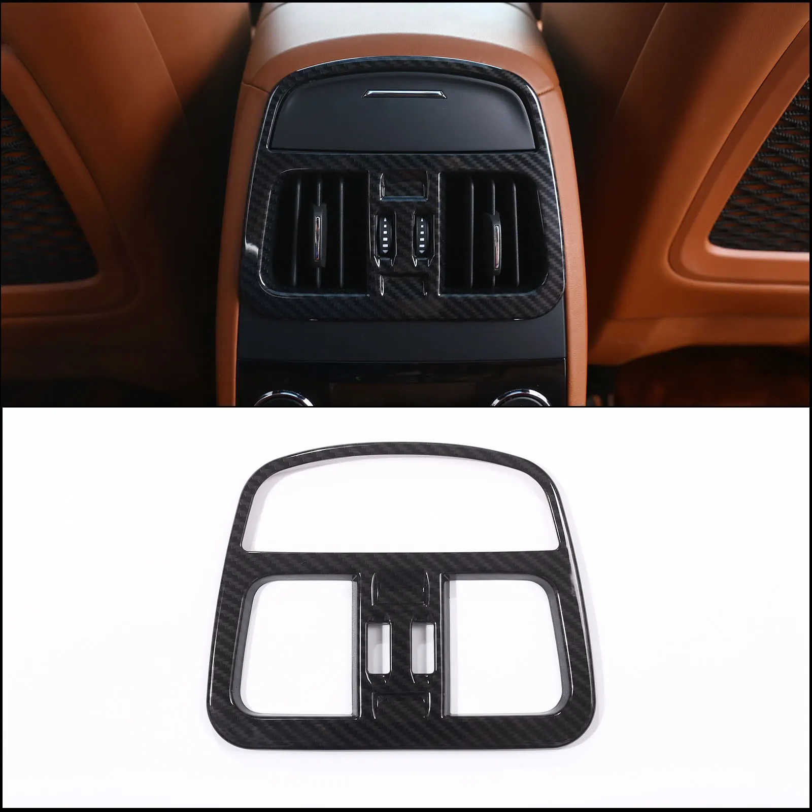 For Maserati Levante 2016+ Car armrest box rear air outlet decorative frame ABS carbon fiber pattern Auto accessories 1 Pcs
For Maserati Levante 2016+ Car armrest box rear air outlet decorative frame ABS carbon fiber pattern Auto accessories 1 Pcs