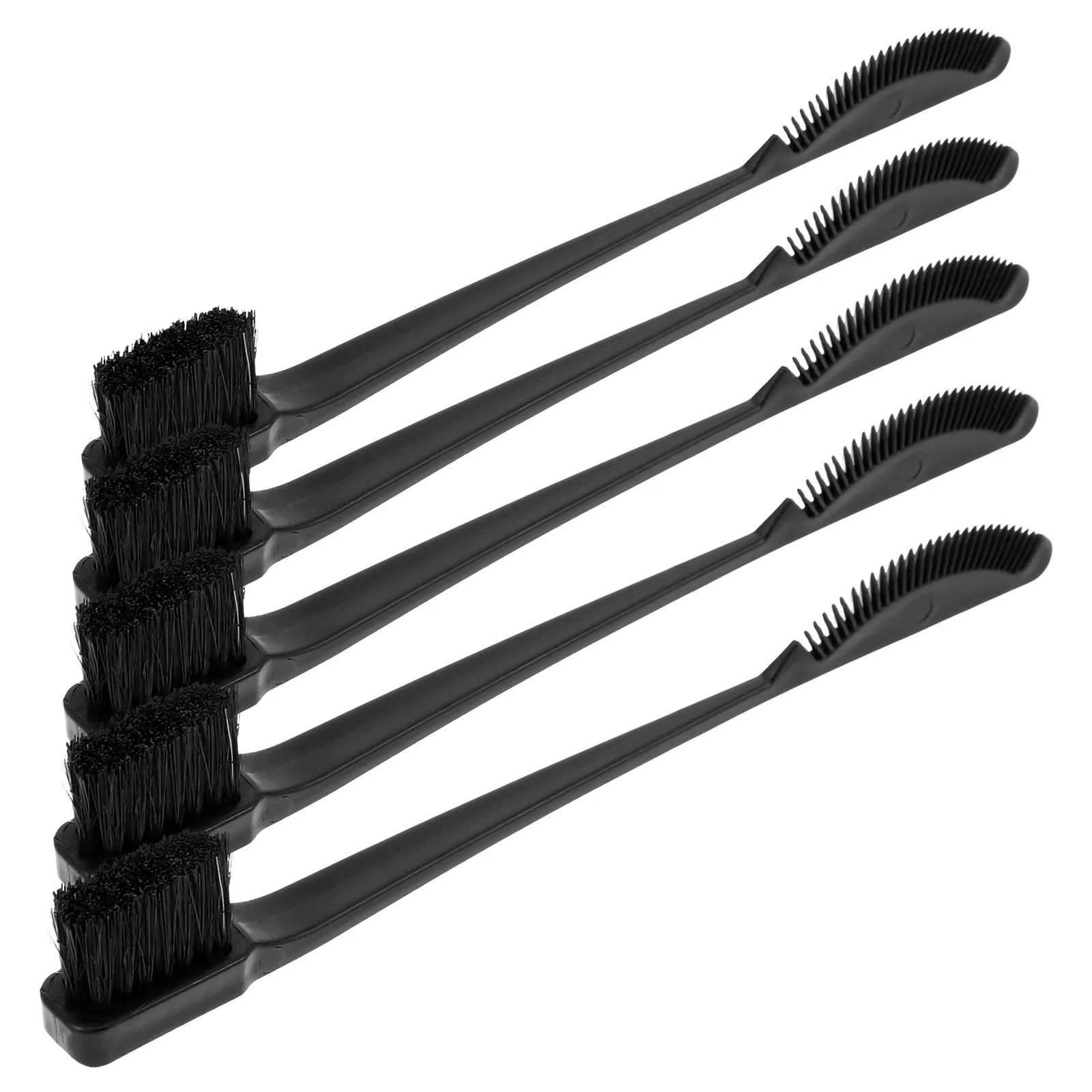 Double Ended Makeup Brush Dual Sided Eyelash Comb Black Bristle Hair Man Dual Head Design Soft Bristles Fringe Styling Eyebrow
Double Ended Makeup Brush Dual Sided Eyelash Comb Black Bristle Hair Man Dual Head Design Soft Bristles Fringe Styling Eyebrow