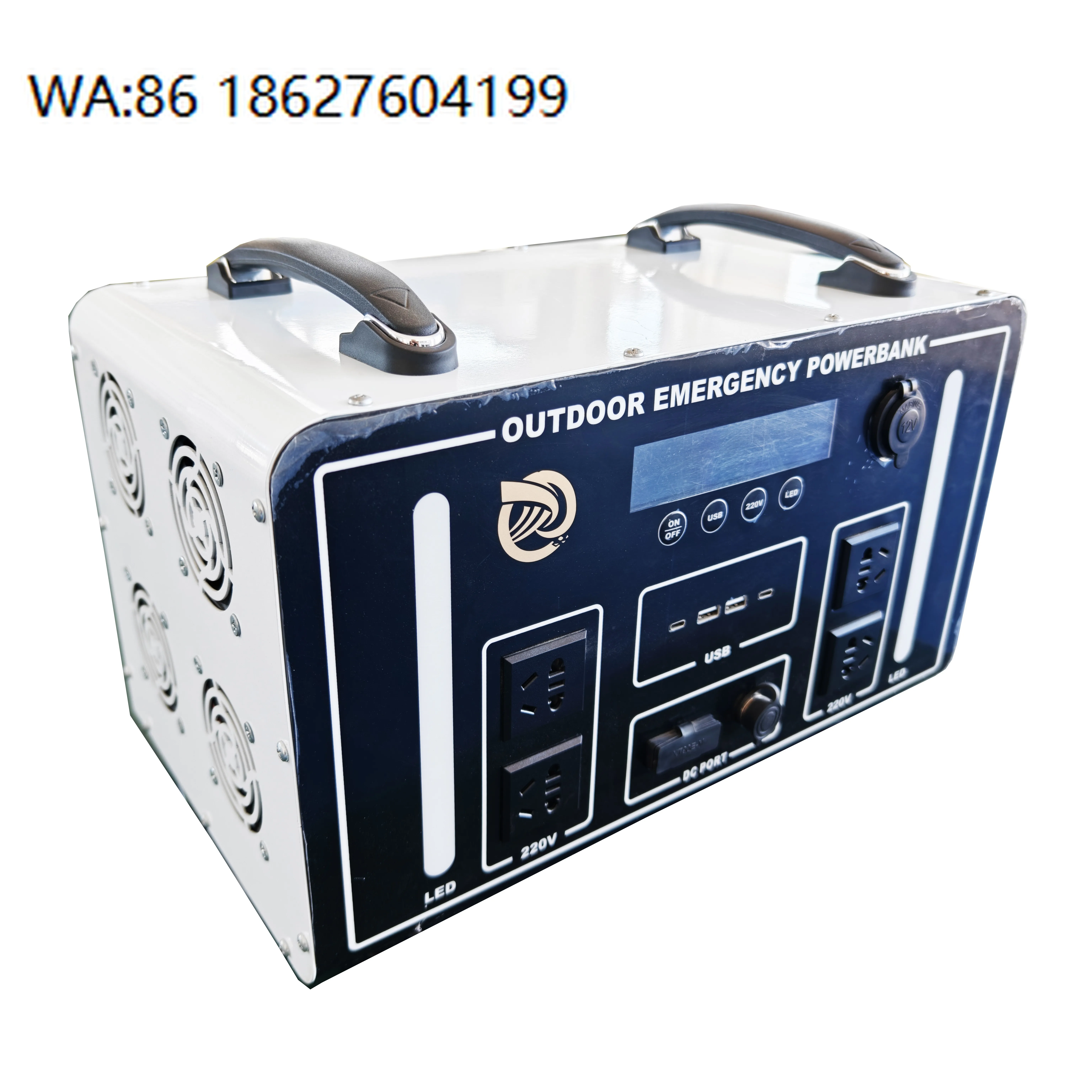 100Ah 2560WH MPPT Portable Solar Generator Pure Sine Wave Battery Pack Car Jump Starter Outdoor Power Station
100Ah 2560WH MPPT Portable Solar Generator Pure Sine Wave Battery Pack Car Jump Starter Outdoor Power Station