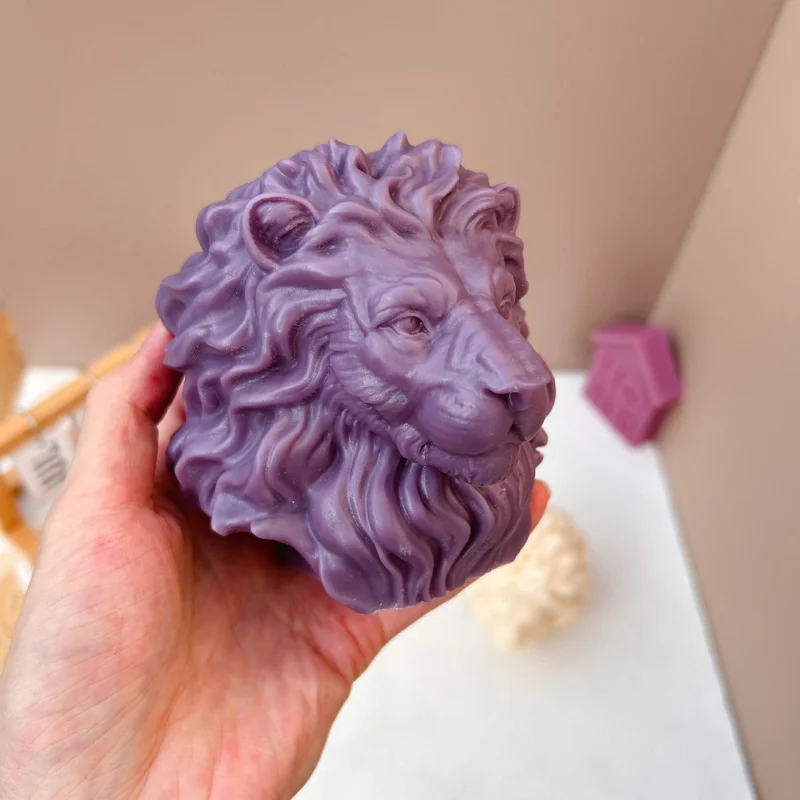 Cross-Border Hot Large Size Lion's Head Silicone Mold3DAnimal Lion Statue Candle Silicone Mold Aromatherapy
Cross-Border Hot Large Size Lion's Head Silicone Mold3DAnimal Lion Statue Candle Silicone Mold Aromatherapy