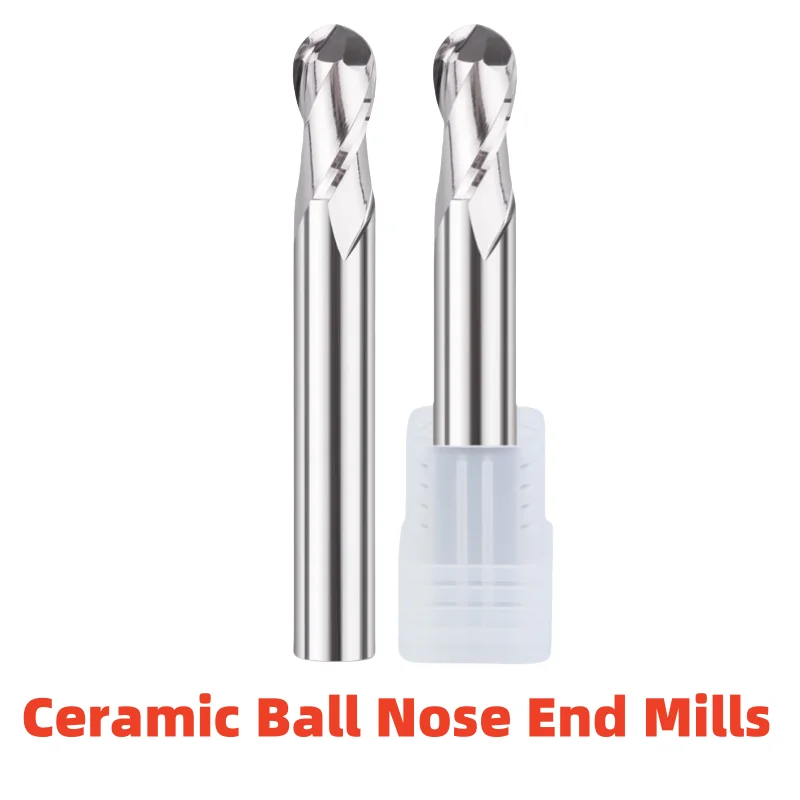 Ball Nose End Mills 2 Flutes HRC75 Nano Ceramic Coating Hard Steel Cast Iron Brass Carbide Tool Ceramic Mills Cutter R0.5-R10mm
Ball Nose End Mills 2 Flutes HRC75 Nano Ceramic Coating Hard Steel Cast Iron Brass Carbide Tool Ceramic Mills Cutter R0.5-R10mm