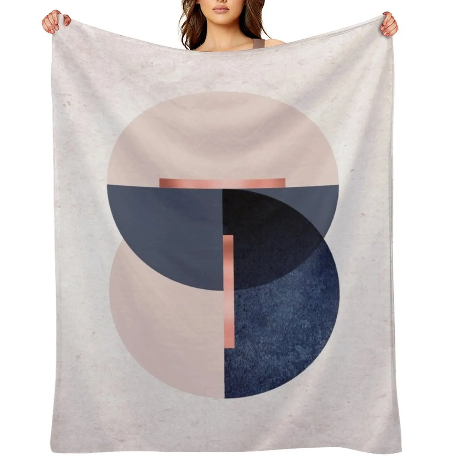 Geometric Circles Throw Blanket Tourist Sofa for winter Camping Blankets
Geometric Circles Throw Blanket Tourist Sofa for winter Camping Blankets