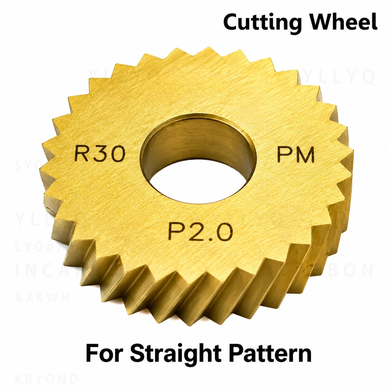 KOKC Straight Cut Knurling Wheel 21.5x5x8mm BR30° Knurl Pattern Cutter for CNC Lathe Feeding Metalworking Tool
KOKC Straight Cut Knurling Wheel 21.5x5x8mm BR30° Knurl Pattern Cutter for CNC Lathe Feeding Metalworking Tool