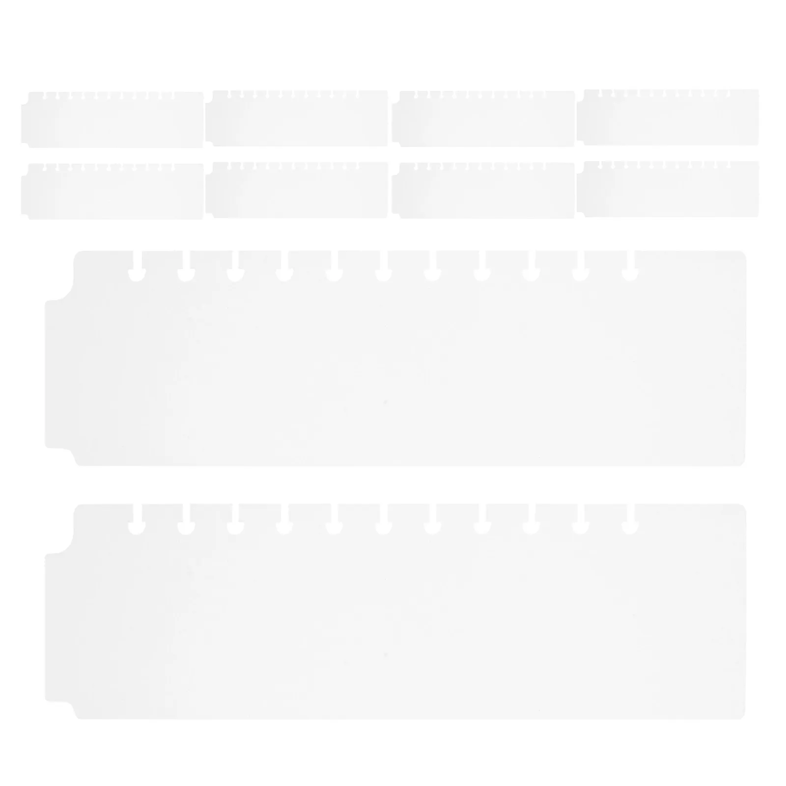10Pcs Loose Leaf Binder Dividers Writable Tab Mini Plastic Index Dividers Portable Organizer Page Markers for School Office
10Pcs Loose Leaf Binder Dividers Writable Tab Mini Plastic Index Dividers Portable Organizer Page Markers for School Office
