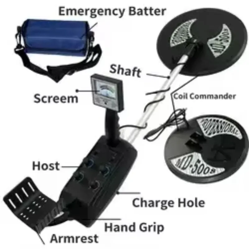 JLDG MD 5008 Metal detectors treasure 3 meter depth for hunting gold underground
JLDG MD 5008 Metal detectors treasure 3 meter depth for hunting gold underground