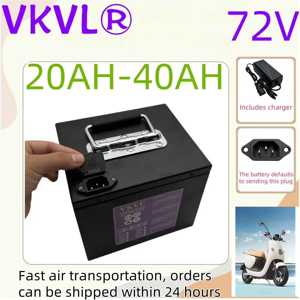 Air fast transportation,72V40AH,Full capacity,Send within 24 hours,New 18650 lithium battery,Suitable for motors under 3000W
Air fast transportation,72V40AH,Full capacity,Send within 24 hours,New 18650 lithium battery,Suitable for motors under 3000W