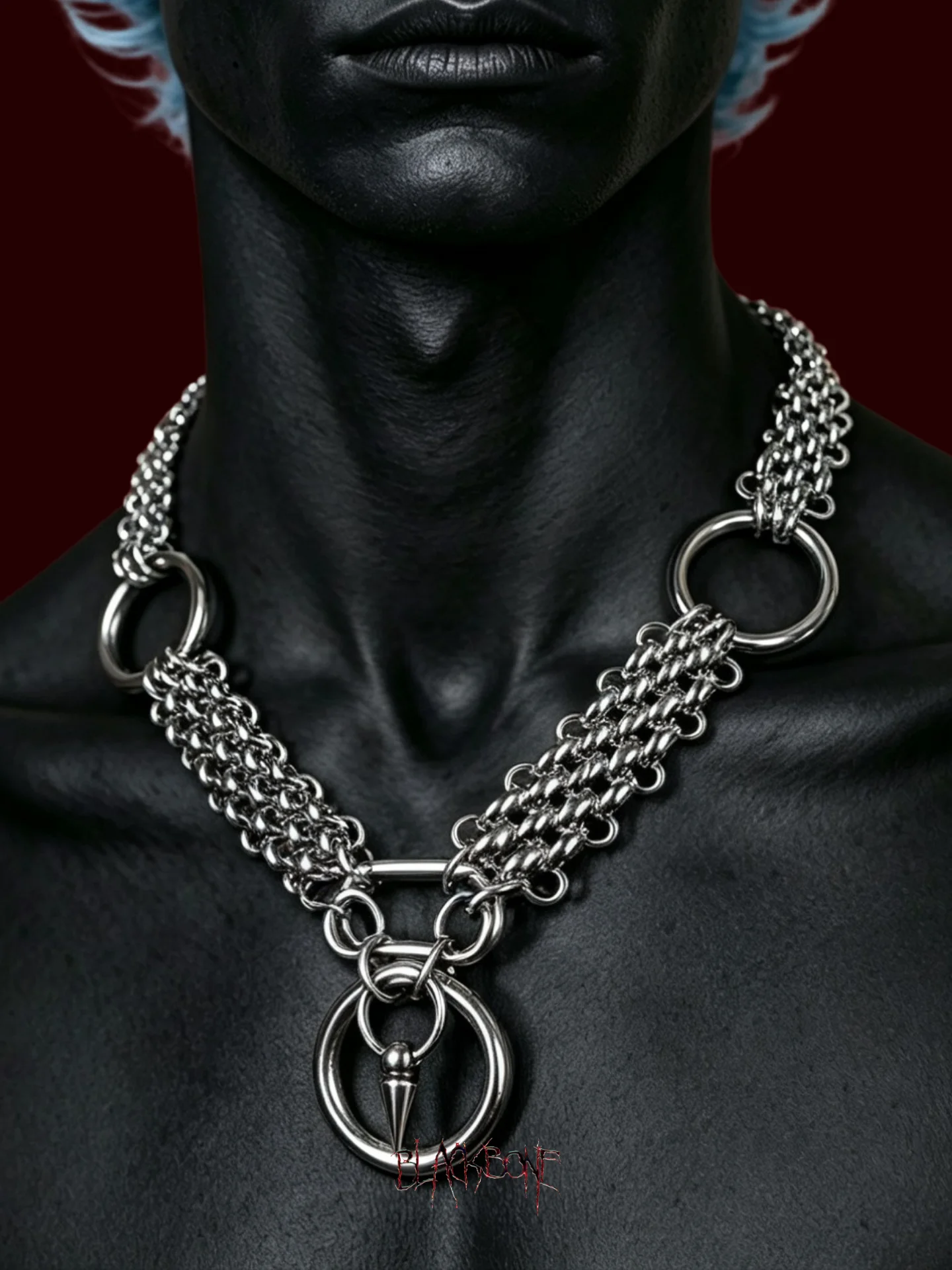 Punk Gothic Rivet Spider Pendant Double Layer Necklace for Men Women Rock Agate Splicing Necklace Charm Stainless Steel Jewelry
Punk Gothic Rivet Spider Pendant Double Layer Necklace for Men Women Rock Agate Splicing Necklace Charm Stainless Steel Jewelry