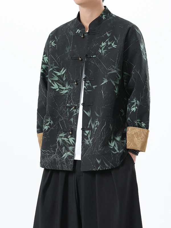 New Chinese Sle Men's Jaet Large Size Stand Collar Tang Costume Hanfu Retro Coat Ancient Sle Button up Top Printed Fabric
New Chinese Sle Men's Jaet Large Size Stand Collar Tang Costume Hanfu Retro Coat Ancient Sle Button up Top Printed Fabric