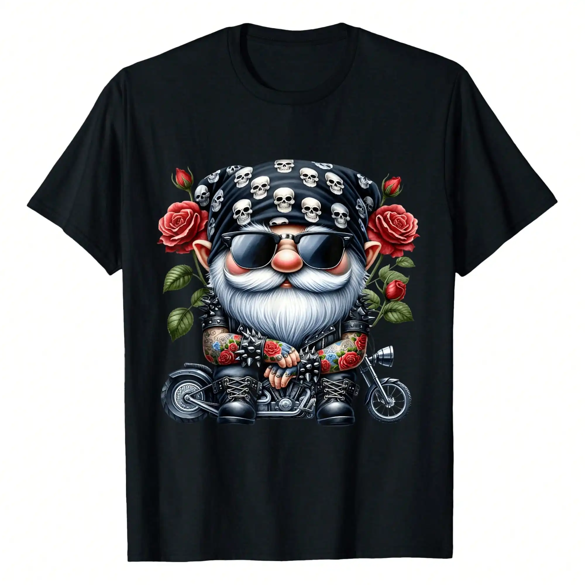 Grandpa Motorcycle Riding Gnome For Biker Grandma Women's Summer Casual T-Shirt, Soft And Comfortable Slightly Stretching, Stre
Grandpa Motorcycle Riding Gnome For Biker Grandma Women's Summer Casual T-Shirt, Soft And Comfortable Slightly Stretching, Stre