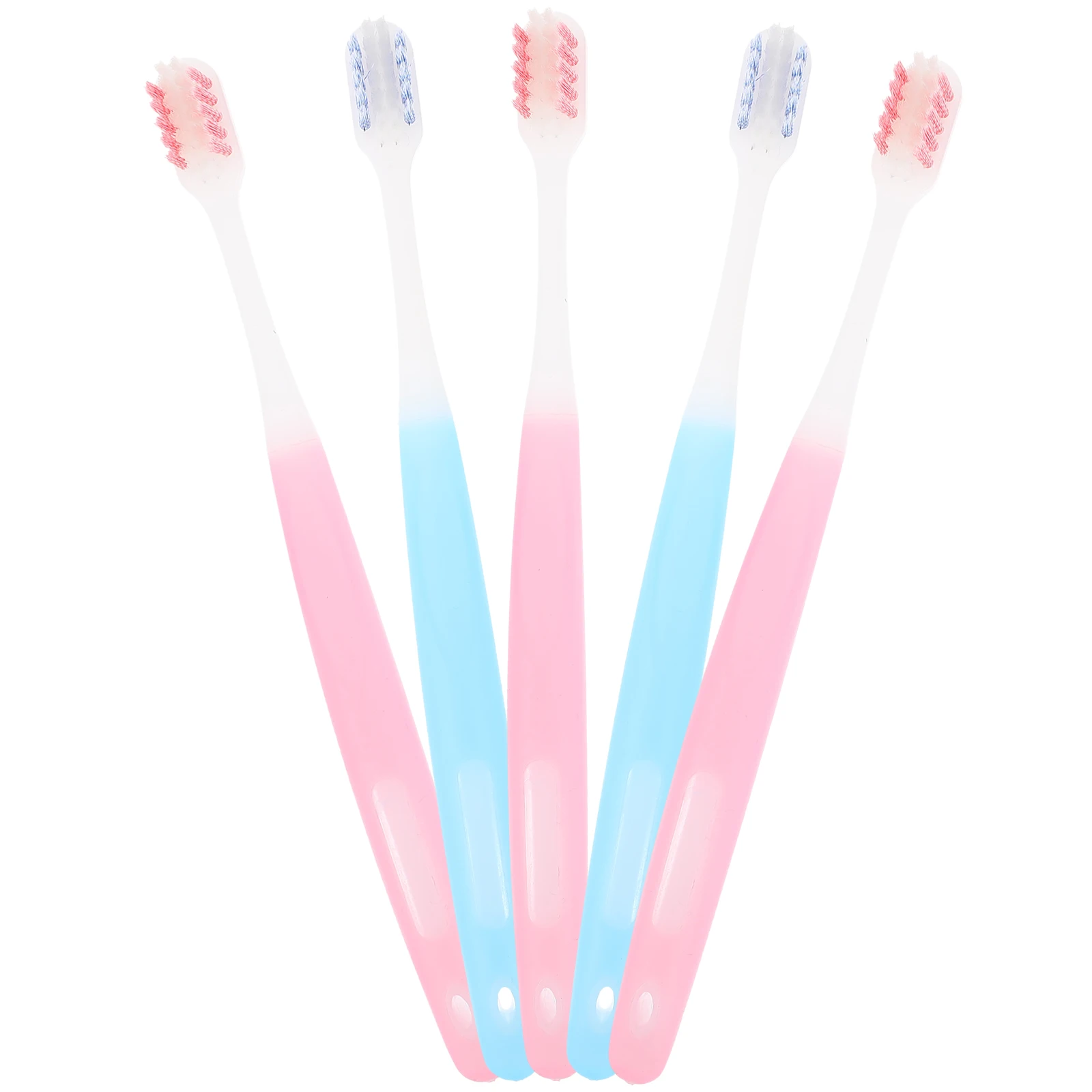 5pcs Cleaning Teeth Brush Soft Nylon Small Head Toothbrush Wear-resistant Travel Household
5pcs Cleaning Teeth Brush Soft Nylon Small Head Toothbrush Wear-resistant Travel Household