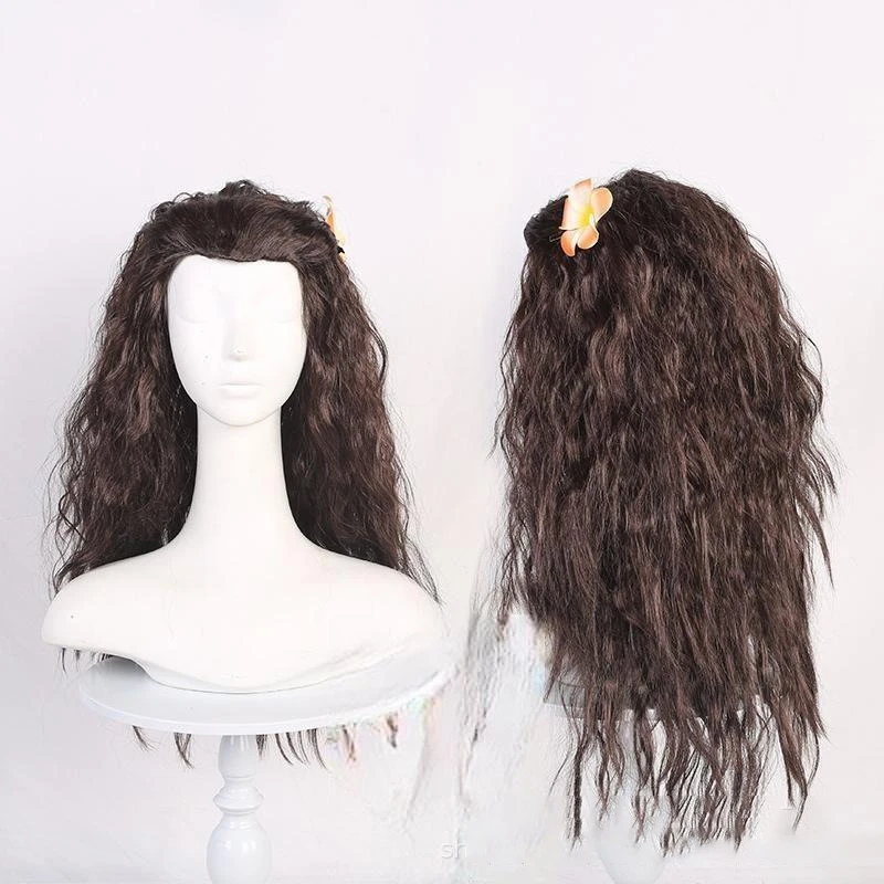 Anime Moana Princess Role Modeling Wig Concert Fashion Clothing Match Big Wave Hair Moana Character Cos Long Curly Hair
Anime Moana Princess Role Modeling Wig Concert Fashion Clothing Match Big Wave Hair Moana Character Cos Long Curly Hair