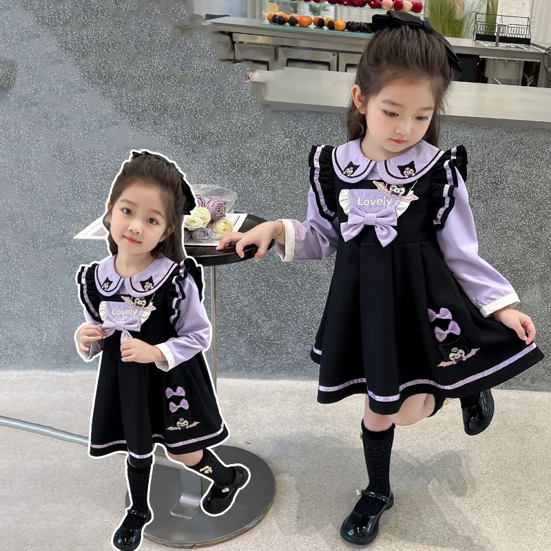Sanriou Dress Kuromi Dress Jk Skirt College Style Suit Girls Clothes Kids Skirt Spring and Autumn Two-Piece Strap Skirt Set Gift
Sanriou Dress Kuromi Dress Jk Skirt College Style Suit Girls Clothes Kids Skirt Spring and Autumn Two-Piece Strap Skirt Set Gift
