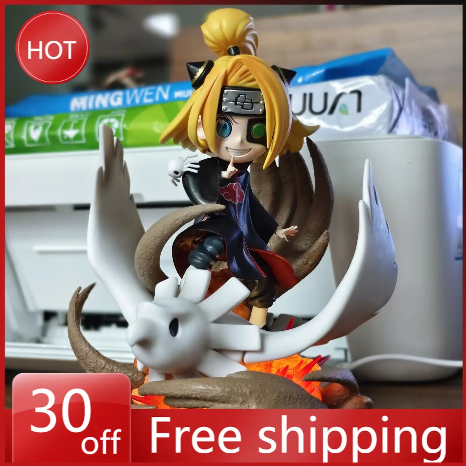 20cm New NARUTO Anime Figure Deidara Perimeter PVC Glow Model Cute Statue Desktop Decoration Ornaments Kids Birthday Gifts Toys
20cm New NARUTO Anime Figure Deidara Perimeter PVC Glow Model Cute Statue Desktop Decoration Ornaments Kids Birthday Gifts Toys