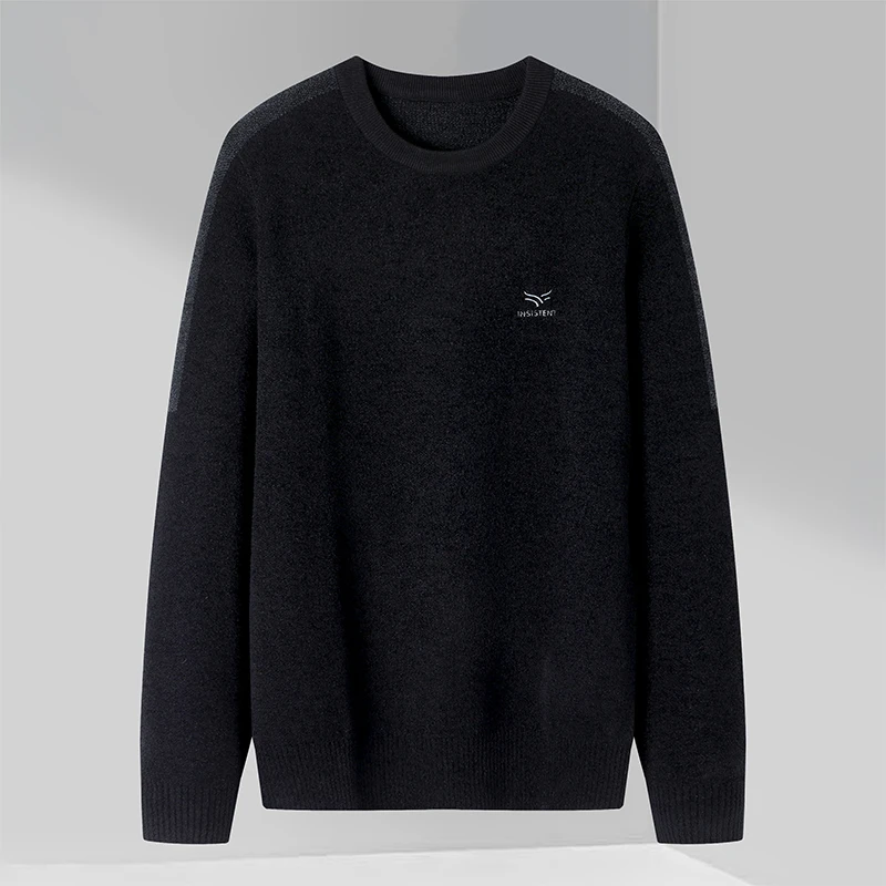 Men's round Neck Knitwear Embroidered Velvet Letter Chest Design Autumn Winter New Style Comfortable Casual Business Sweater
Men's round Neck Knitwear Embroidered Velvet Letter Chest Design Autumn Winter New Style Comfortable Casual Business Sweater