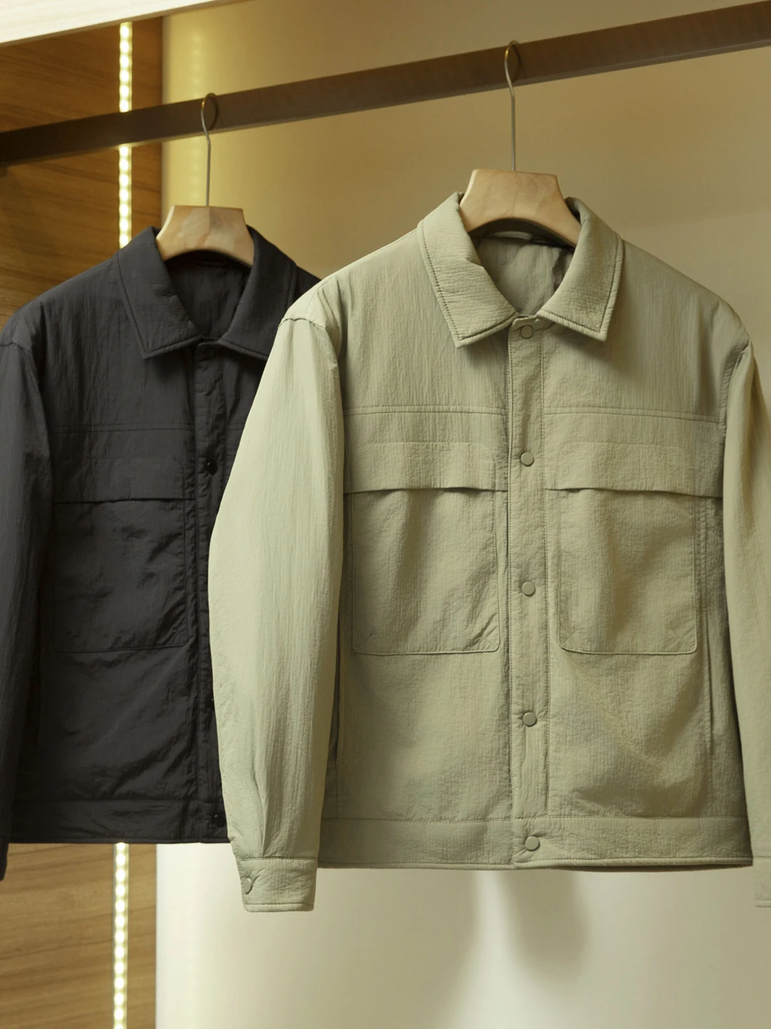 High-End Luxury 3D Tailored Men's Cotton Workwear Casual Coat Waterproof Breathable Stand Collar Autumn Winter Faion Ci
High-End Luxury 3D Tailored Men's Cotton Workwear Casual Coat Waterproof Breathable Stand Collar Autumn Winter Faion Ci