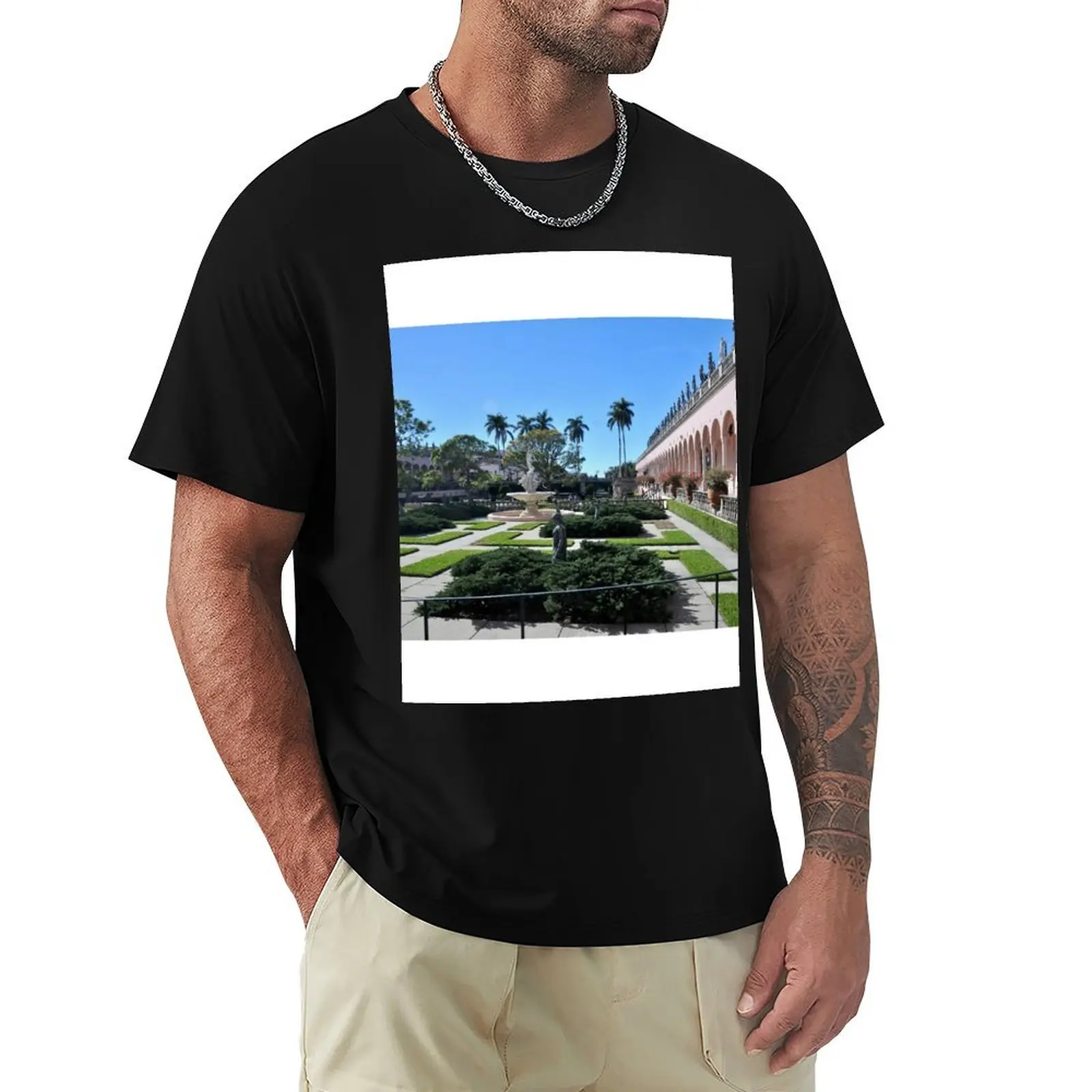 Ringling Courtyard, Sarasota, FL T-Shirt Athletic Fit Sports Short Sleeve Top
Ringling Courtyard, Sarasota, FL T-Shirt Athletic Fit Sports Short Sleeve Top