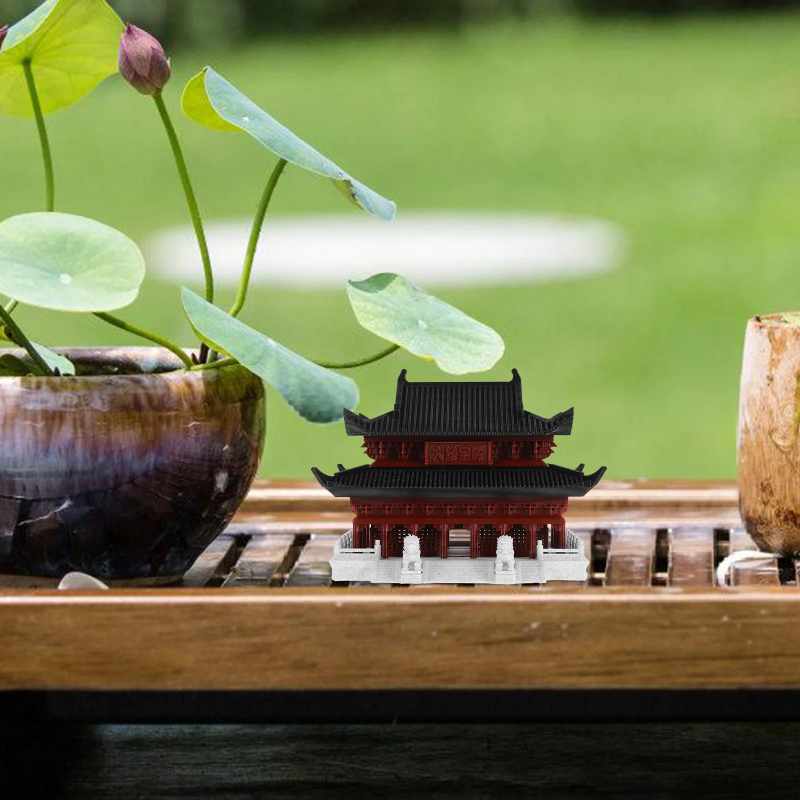 Exquisite Ancient Architecture Vintage Desktop Decoration Fish Tank Vivid Building Statue Chinese Style Statue For Bonsai Office
Exquisite Ancient Architecture Vintage Desktop Decoration Fish Tank Vivid Building Statue Chinese Style Statue For Bonsai Office