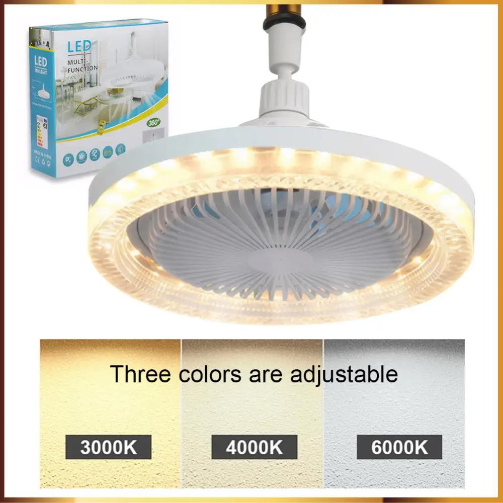 E26/E27 Socket Ceiling Fan Light with Remote Control 50W LED Indoor Ceiling Fan 3 Speeds for Bedroom Living Room Kitchen Balcony
E26/E27 Socket Ceiling Fan Light with Remote Control 50W LED Indoor Ceiling Fan 3 Speeds for Bedroom Living Room Kitchen Balcony