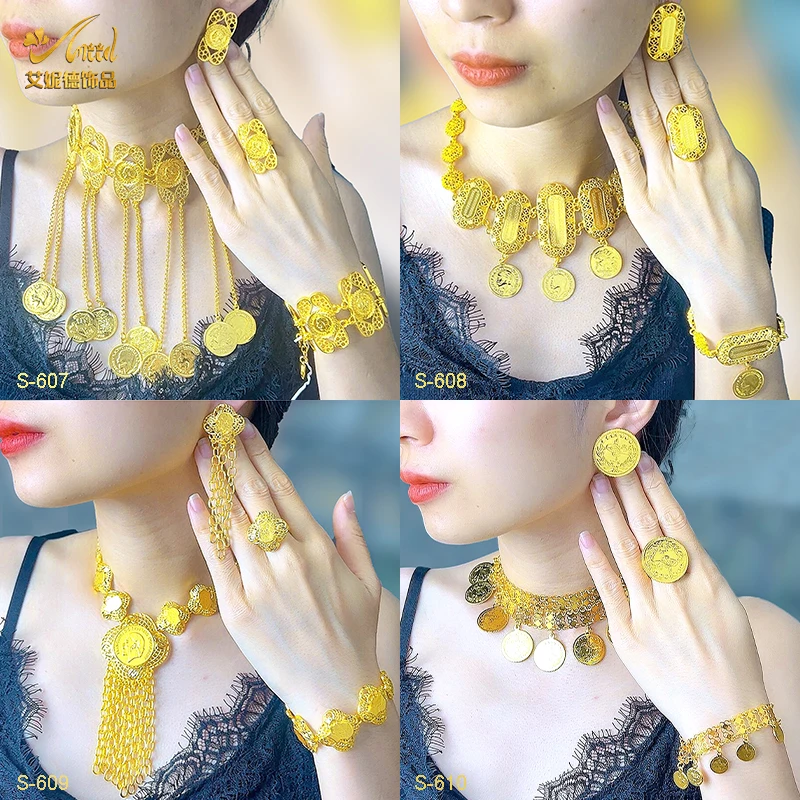 ANIID Ethiopia Gold Plated Coin Pendant High Quality Bridal Jewelry Sets For Woman Indian Round Jwellery Set Dubai Engagement
ANIID Ethiopia Gold Plated Coin Pendant High Quality Bridal Jewelry Sets For Woman Indian Round Jwellery Set Dubai Engagement