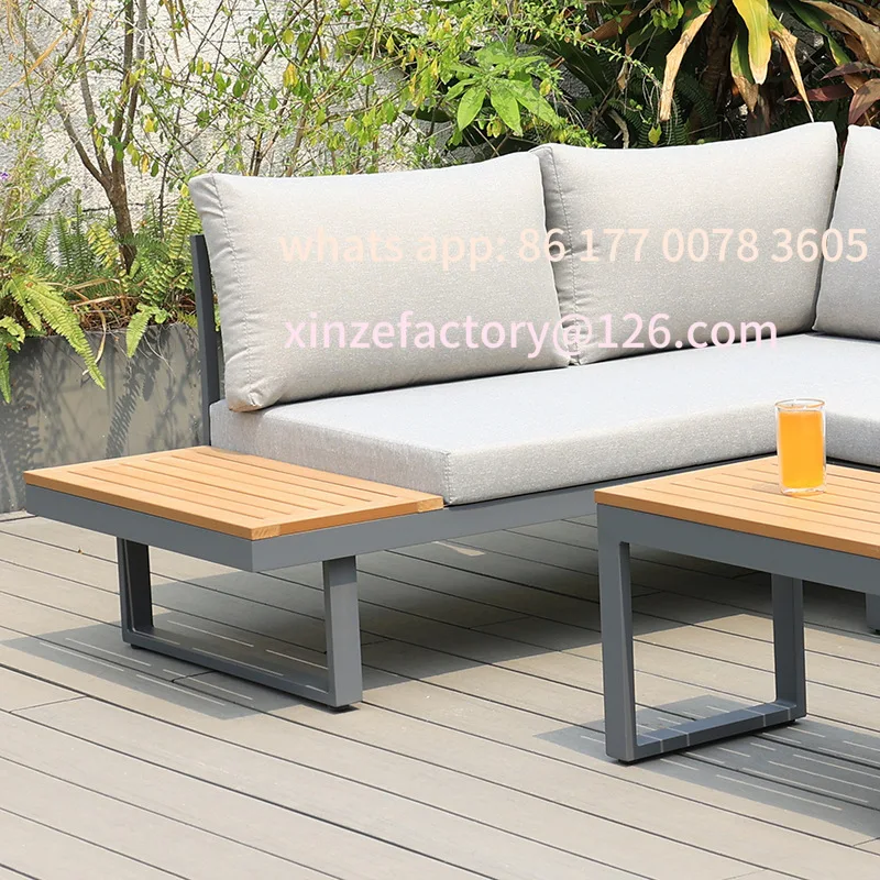 Customizable Outdoor Sofa Villa Park Terrace Plastic Wood Courtyard Garden Outdoor Sofa Set Open-air Light Luxury Combination So
Customizable Outdoor Sofa Villa Park Terrace Plastic Wood Courtyard Garden Outdoor Sofa Set Open-air Light Luxury Combination So