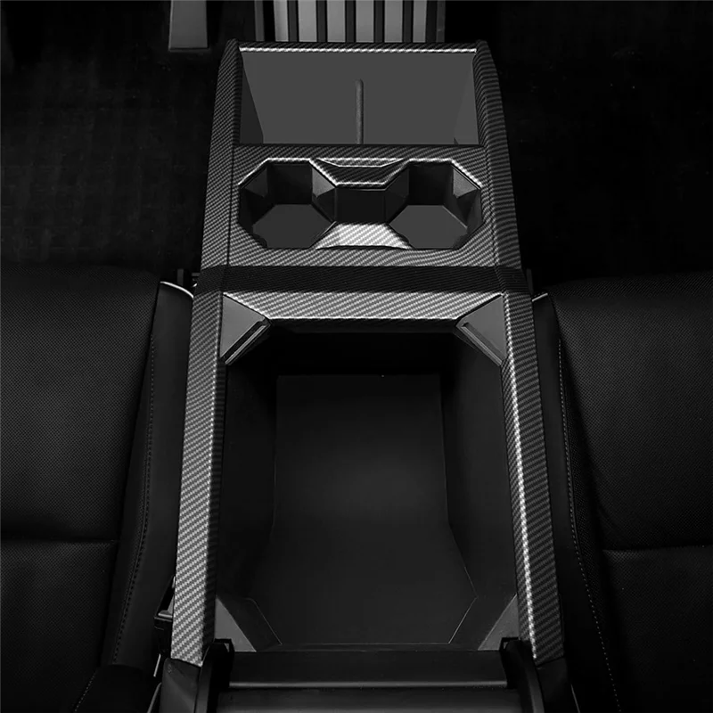 Center Console Accessories Matte Carbon Fiber Cup Holder Panel Trim For Tesla Cybertruck 2024 2025
Center Console Accessories Matte Carbon Fiber Cup Holder Panel Trim For Tesla Cybertruck 2024 2025