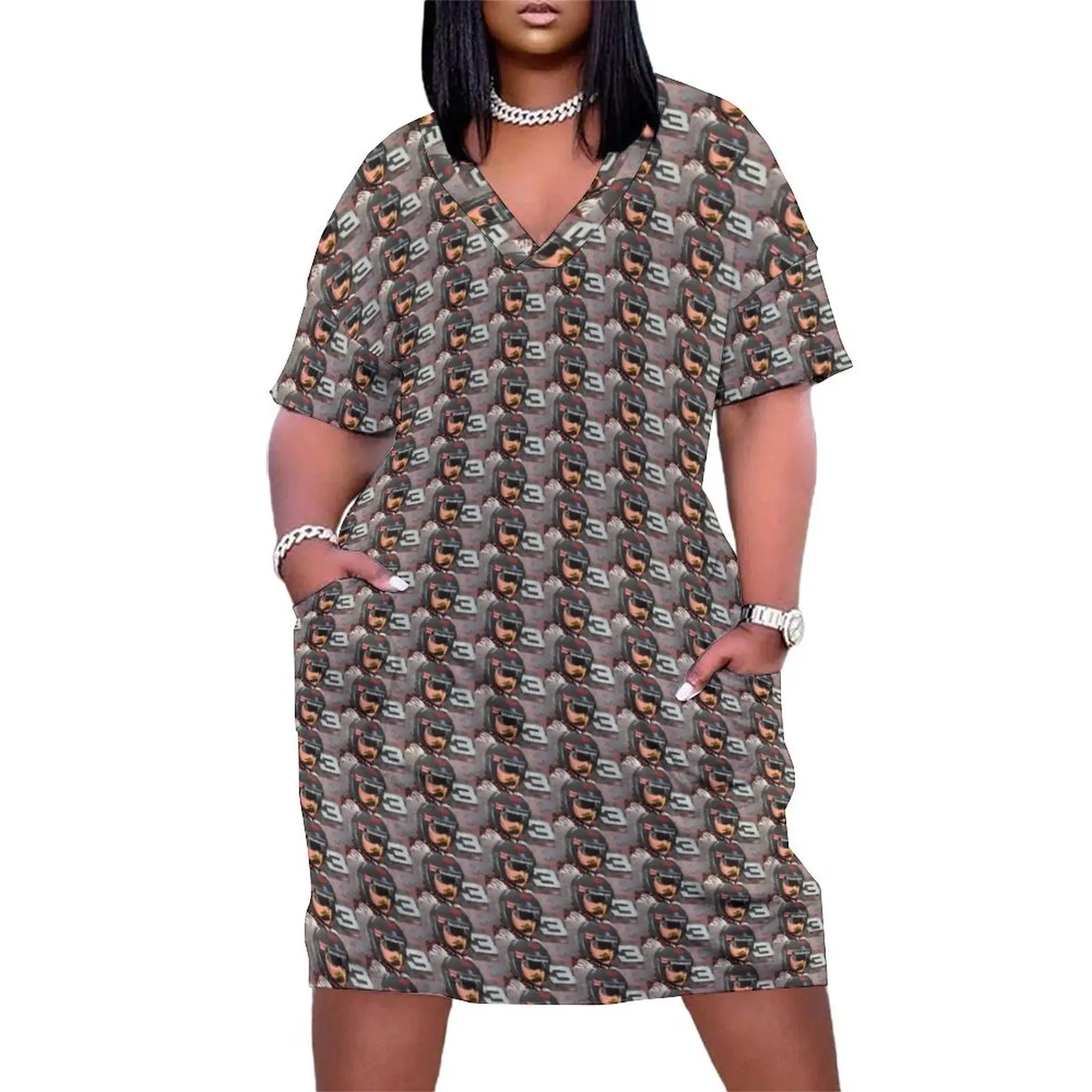 Dale Earnhardt, NASCAR - Graffiti Paiting by DRAutoArt Loose Pocket Dress evening dress women women dresses cute dress
Dale Earnhardt, NASCAR - Graffiti Paiting by DRAutoArt Loose Pocket Dress evening dress women women dresses cute dress