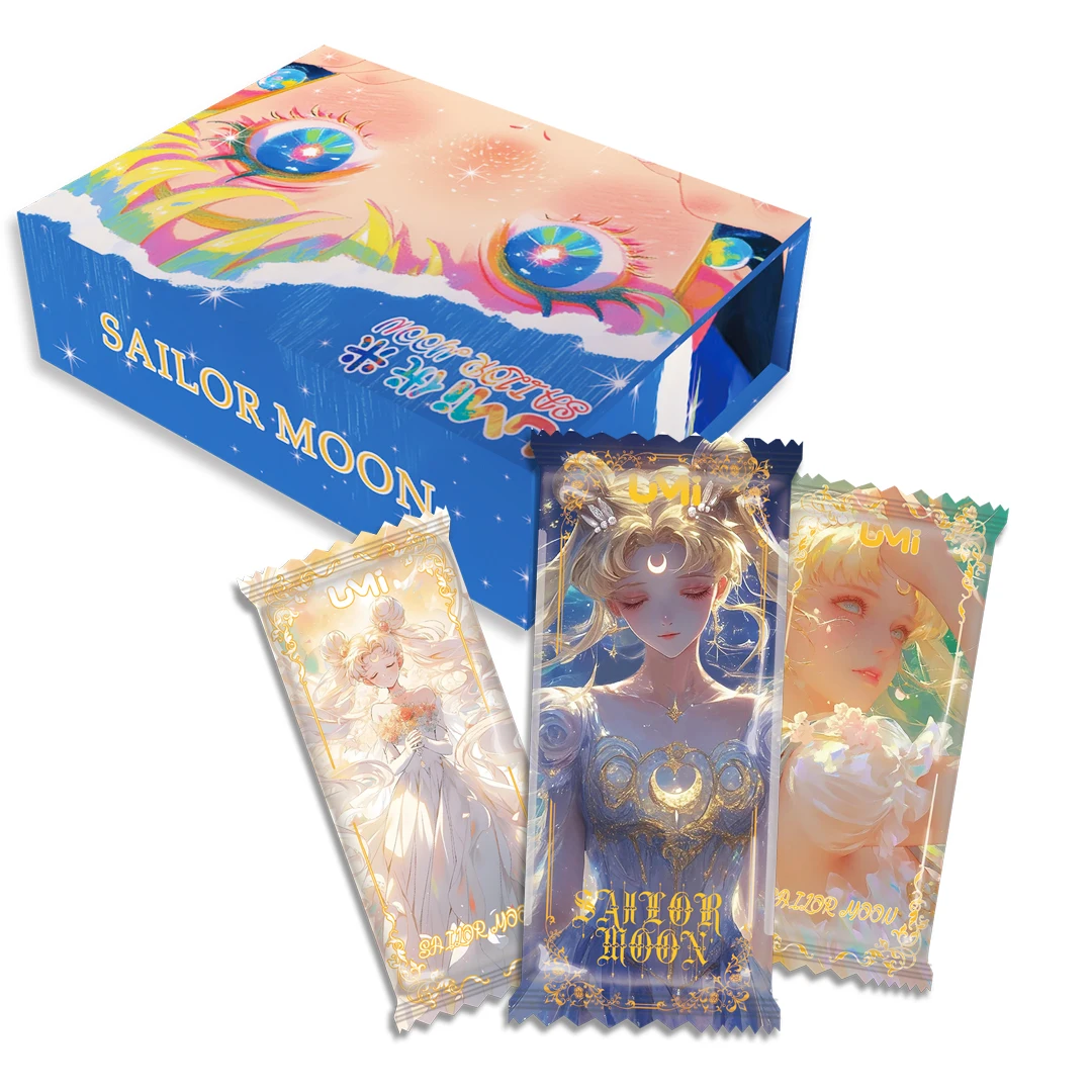 New Youmi Sailor Moon First Edition Collection Cards Anime Character Fantasy Magic Flash Enamel Metal Cards Xmas Gift
New Youmi Sailor Moon First Edition Collection Cards Anime Character Fantasy Magic Flash Enamel Metal Cards Xmas Gift