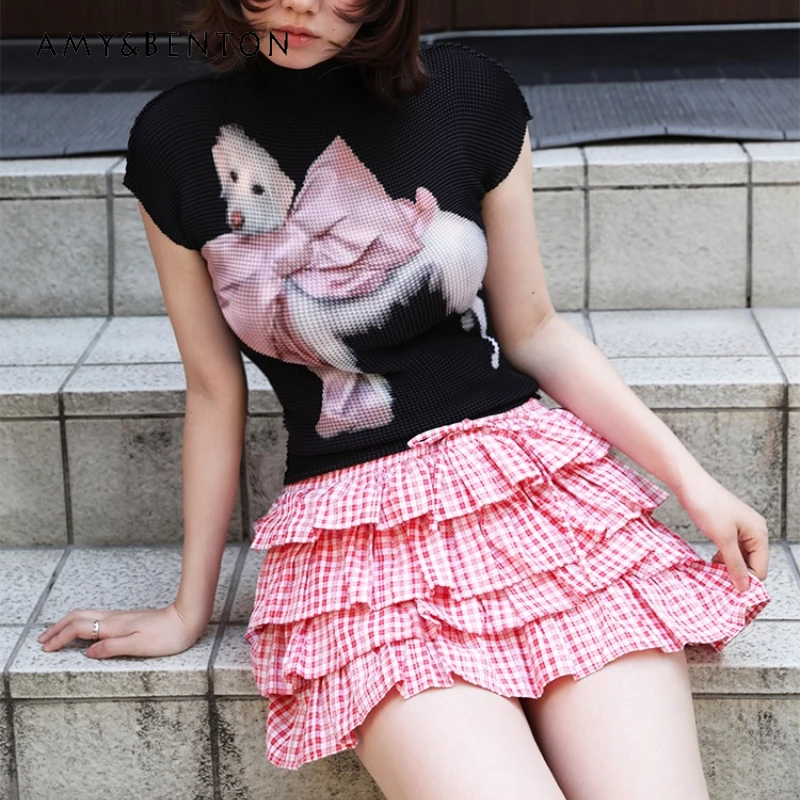 2025 Summer New Red Plaid Multi-layer Cake Skirt Women Japanese Design Sweet Cute Age-Reducing Plaid Thin A-line Skirts Ladies
2025 Summer New Red Plaid Multi-layer Cake Skirt Women Japanese Design Sweet Cute Age-Reducing Plaid Thin A-line Skirts Ladies