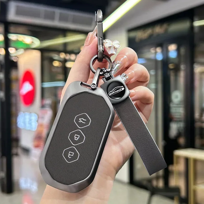 Car Key Cover Smart Remote Control Fob Case Protector Keychain Auto Accessories For SGM Wuling Victory Midsize MVP 2022 2023
Car Key Cover Smart Remote Control Fob Case Protector Keychain Auto Accessories For SGM Wuling Victory Midsize MVP 2022 2023